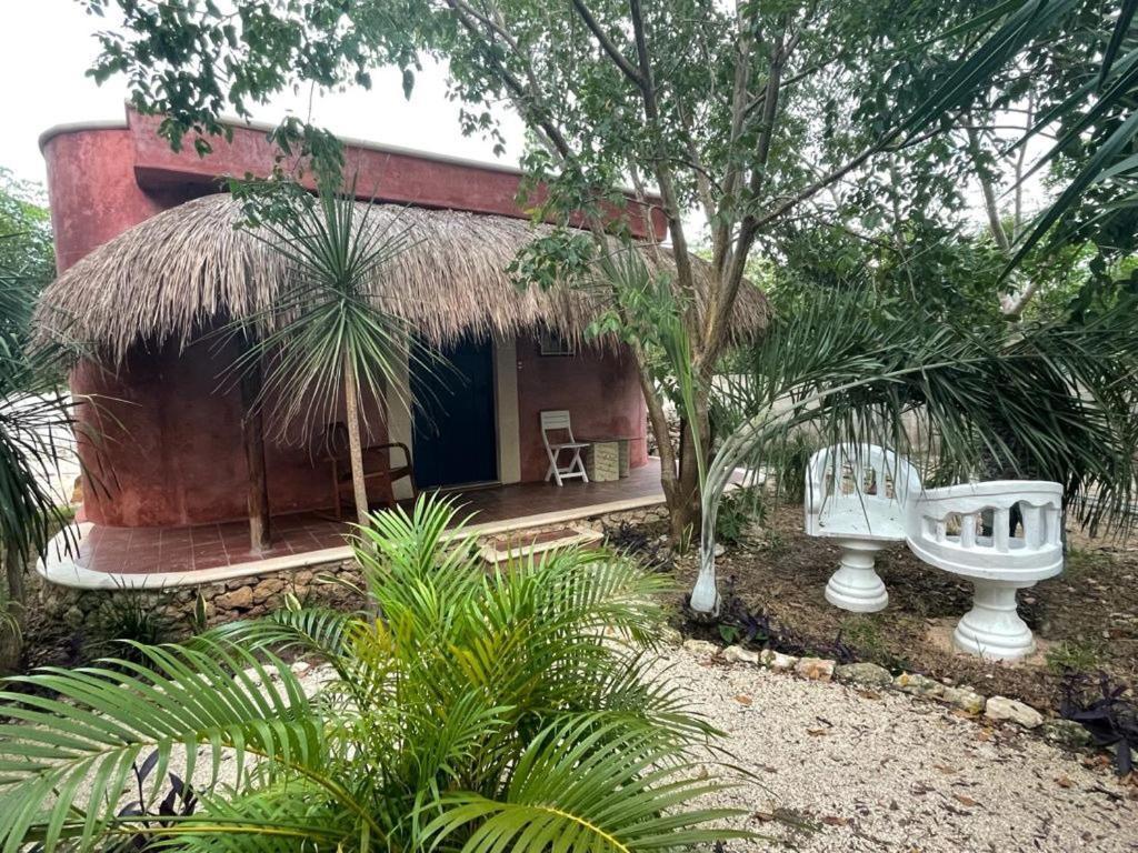 Villa El Pueblito Dzibichaltun Mérida Esterno foto