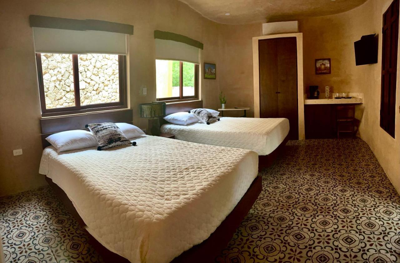 Villa El Pueblito Dzibichaltun Mérida Esterno foto